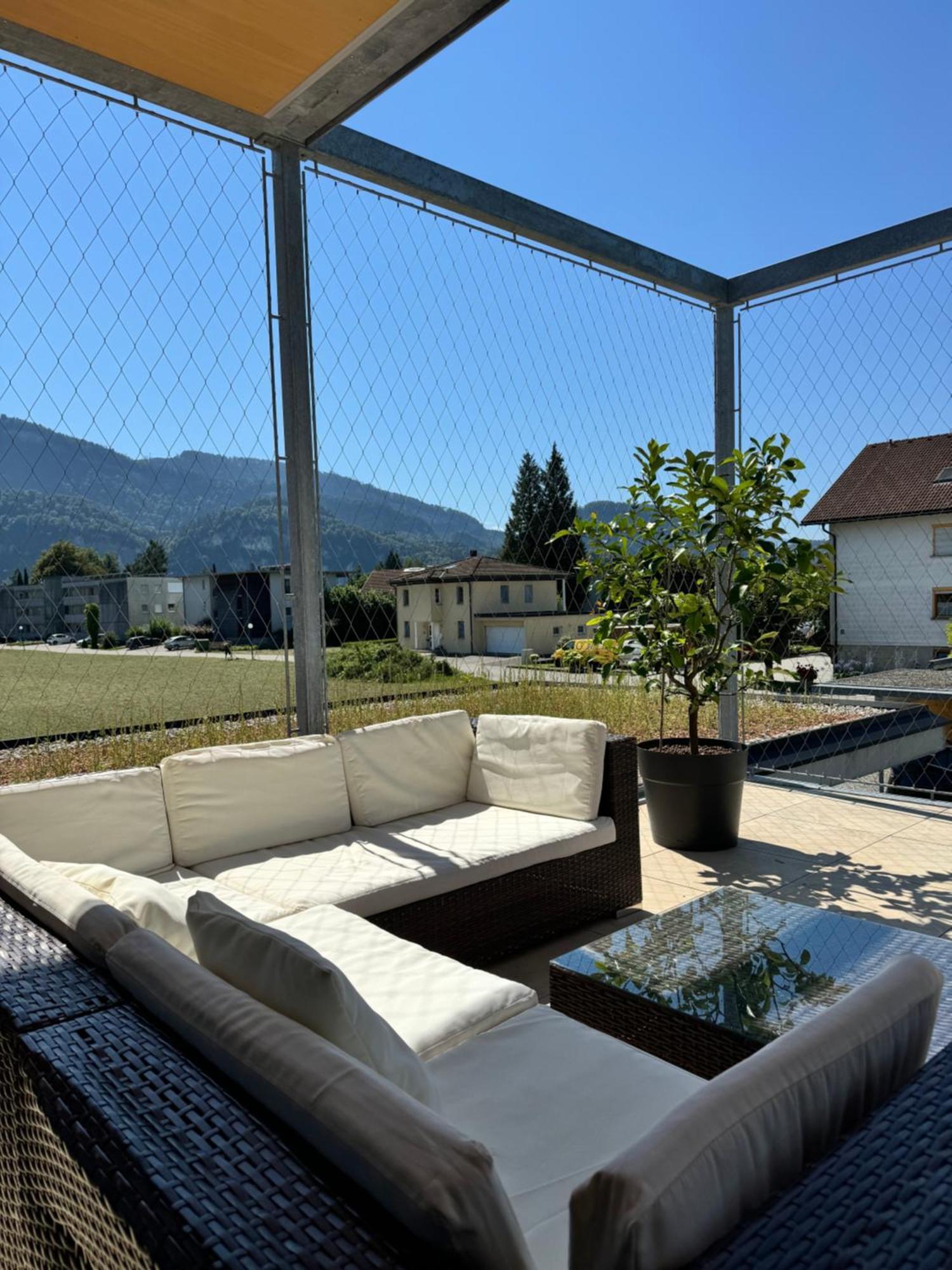 Architektenhaus Rhaa Mit Terrassen Altach エクステリア 写真